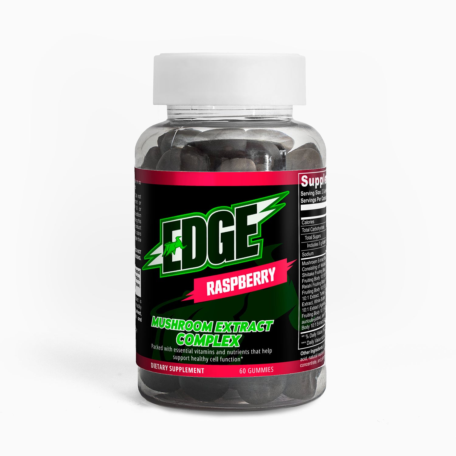 MUSHROOM EXTRACT GUMMIES (RASPBERRY FLAVOR)