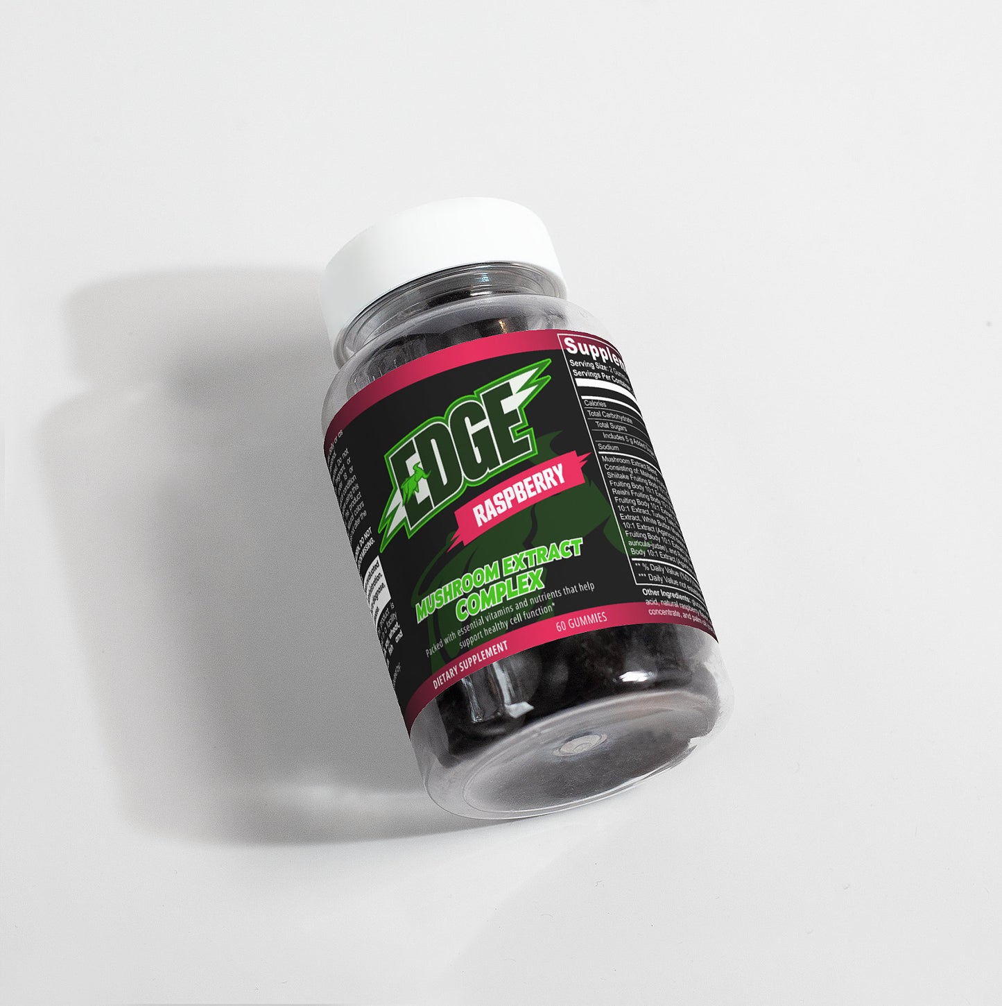 MUSHROOM EXTRACT GUMMIES (RASPBERRY FLAVOR)